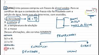 PROPRIEDADES GERAIS E ESPECÍFICAS DA MATÉRIA [upl. by Annaynek]