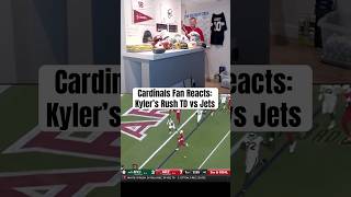 Cardinals Fan REACTS Kyler Murray Rush TD vs Jets😂🏈 nfl arizonacardinals kylermurray [upl. by Brianna]