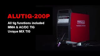 TOPWELL professional AC DC TIG Welder ALUTIG200P [upl. by Rehtaef999]