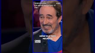 Didier Roustan son amour du foot 💔 ONPC hommage foot didierroustan [upl. by Latterll]