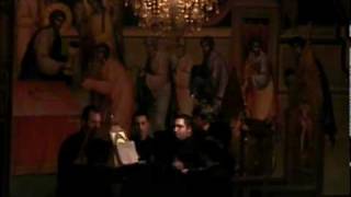 Αγνή Παρθένε Agni Parthene O Pure One by the Saint Romanos Choir [upl. by Asimaj]