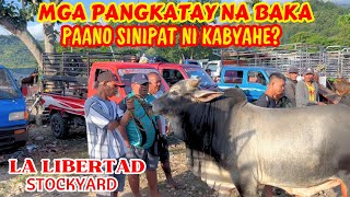 MGA PANGKATAY NA BAKA PAANO SINIPAT NI KABYAHE  LA LIBERTAD STOCKYARD  SOLLES GANDANG BUHAY [upl. by Neetsirhc]