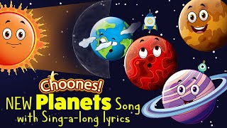 Song for kids Planets revolve around the Sun with lyrics [upl. by Anohs]