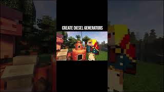 Гайд по Create Diesel Generators 1182  1201 minecraft java edition [upl. by Enetsuj]