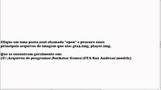 Como usar o Alcis IMG Editor 15 no GTA SA bem explicado [upl. by Eerok539]