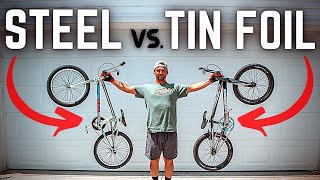 Cromoly vs Aluminum BMX  Is Steel Real  BEST BMX race bike shootout [upl. by Coulter]