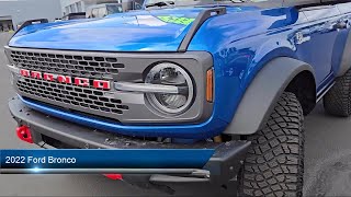 2022 Ford Bronco Tracy Livermore Stockton Manteca Modesto [upl. by Dralliw]