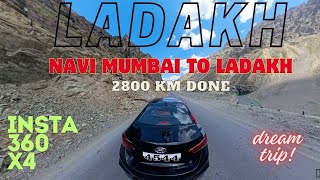 EP 6 lI LADAKH ROAD TRIP 2024 I URAN TO LADAKH II KETAN4544  insta360 x4 shoot I 4k video [upl. by Aciretnahs893]