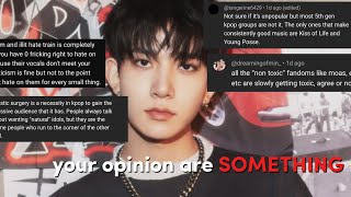 lets talk about YOUR unpopular kpop opinions [upl. by Gussie]