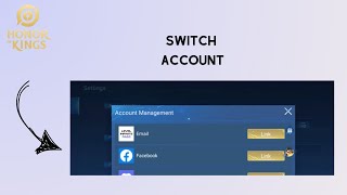 How to switch account in Honor Of Kings [upl. by Barbabas]