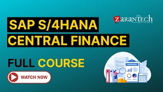 SAP S4HANA Central Finance Training  Full Course  ZaranTech [upl. by Dayna93]