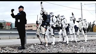 Stormtroopers going haywire at Comic Con Stockholm 2022 [upl. by Penelope]