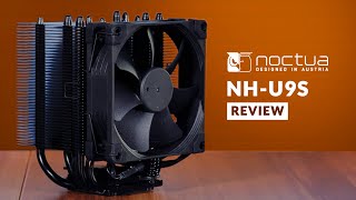 Noctua Nhu9s Chromax Review  Best small size CPU Cooler [upl. by Edmond]