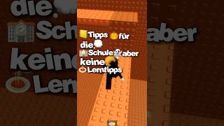 p1nguln roblox tipps schule keine lerntipps viralvideo fyp schultipps [upl. by Lorena674]