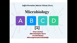 Temel Mikrobiyoloji 1 [upl. by Park]