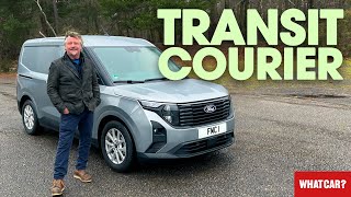 NEW Ford Transit Courier van review – Charley Boorman delivers the ULTIMATE verdict  What Car [upl. by Yrtneg804]