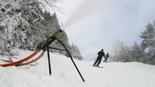 Killington Snow Making on March 21 2022 [upl. by Nai]