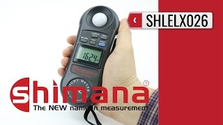 SHIMANA Pocketsized Light Meter product video presentation [upl. by Hasin952]