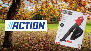 AspirateurSouffleur de feuilles VARO de chez ACTION 26€99 que vautil vraiment [upl. by Trager]