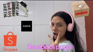 Comprinhas shein 🧚🏽‍♂️ shopee ✨ roupas e acessórios [upl. by Iiette979]