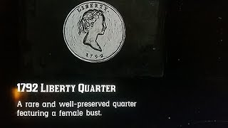 Red Dead Online  Coins  1792 Liberty Quarter [upl. by Aisylla]