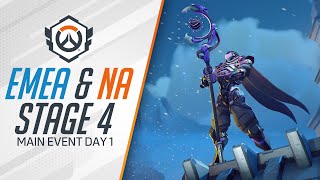 OWCS 2024  EMEA amp NA Stage 4  Main Event Day 1 [upl. by Nhtanhoj]