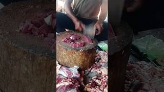 Meat cutting processing in shop [upl. by Rudiger]