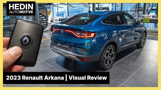 2023 Renault Arkana ETech Hybrid 145 HP Techno  Exterior Interior Trunk  Visual Review [upl. by Eelatsyrc583]