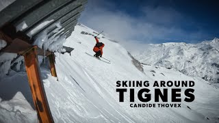 Candide Thovex being the GOAT in Tignes [upl. by Yennej536]