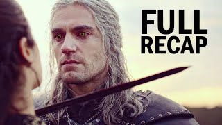 FULL RECAP  The Witcher Season 1 and 2 Explained [upl. by Heindrick707]