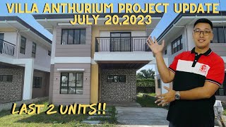 4BR Single Detached in Sta Rosa Laguna ·Villa Anthurium  Project Update July 20 2023 [upl. by Tim]