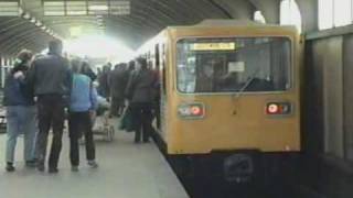 Berlin Schönhauser Allee Tram amp UBahn 1990 [upl. by Niuqram]