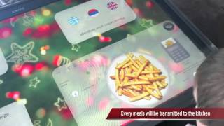 MultiTouch Interactive Restaurant Table [upl. by Sucramrej]