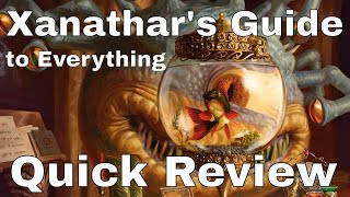 Xanathars Guide to Everything Review Quick [upl. by Kcirevam200]