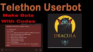 Make Your Own Telegram UserBot Using Telethon  P1  Intro  Telethon Bots [upl. by Ali519]