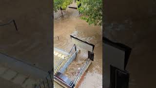 Heavy rains cause widespread flooding in Cévennes dArdèche France [upl. by Marley]