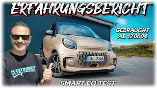 Elektro Kleinwagen Smart EQ Erfahrungsbericht amp Test mit Infos [upl. by Eillek]