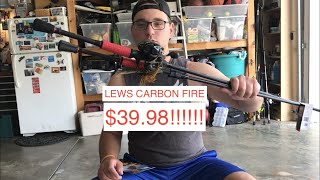 NEW LEWS CARBON FIRE CASTING ROD 3998 [upl. by Kauffman]