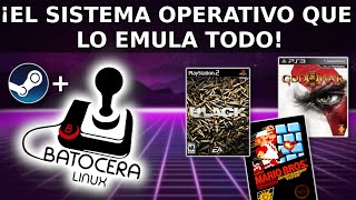 🕹️Convertí tu PC en una CONSOLA que lo EMULA TODO con BATOCERA  Guía y Análisis 2023 [upl. by Negam]