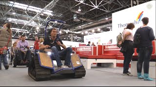 Rehacare Menschen Ziesel Rollstuhl 2014 [upl. by Martell]