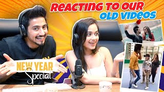 Reacting To Our Old Videos Ft Jannat Zubair  New Year Special  MrFaisu [upl. by Sidnal740]