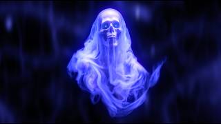 4K WRAITH TERROR  Live Wallpaper amp VJ Loop  Horror amp Halloween Decorations [upl. by Donica]