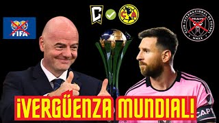 ¡VERGÜENZA MUNDIAL FIFA AL SERVICIO DE MESSI E INTER DE MIAMI [upl. by Pyszka]