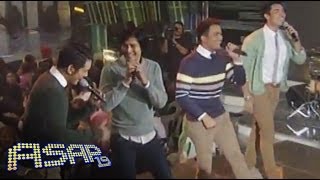 PioloSamXian amp Gerald sing Get Down on ASAP [upl. by Aver]