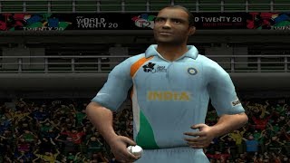 T20 World Cup 2007 Final  Joginder Sharmas Last Over  EA Sports Cricket 07 [upl. by Eadith]