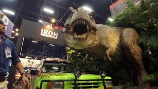 Jurassic Park – Iron Studios CCXP 2017 [upl. by Tuddor]