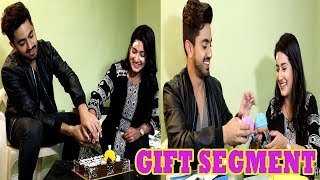 Zain Imam amp Aditi Rathore Receive Gifts For Completing 200 Episodes  Telly Reporter Exclusive [upl. by Applegate349]