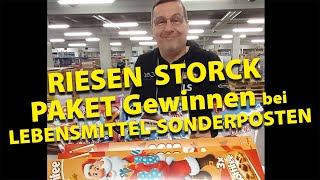 RIESENSTORCKPAKET Gewinnspiel bei LebensmittelSonderpostende [upl. by Llydnek]