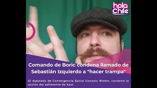 Comando de Boric condena llamado de Sebastián Izquierdo a quothacer trampaquot en 2° vuelta presidencial [upl. by Ennayoj]