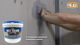 Kit out your bathroom using this fantastic waterproof membrane system  Palace WetRoom [upl. by Leinadnhoj]